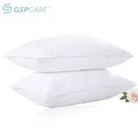 공장 도매 100% 면 베개 뜨거운 판매 인기있는 호텔 베개 슈퍼 부드러운 호텔 침대 베개 저렴한 가격 최고의 수면